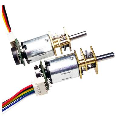 1:100 gear ratio low rpm dc_gear_motor_5v with Encoder