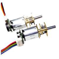 1:100 gear ratio low rpm dc_gear_motor_5v with Encoder